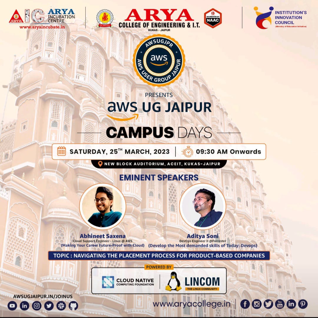 AWS UG Jaipur - Rajasthan